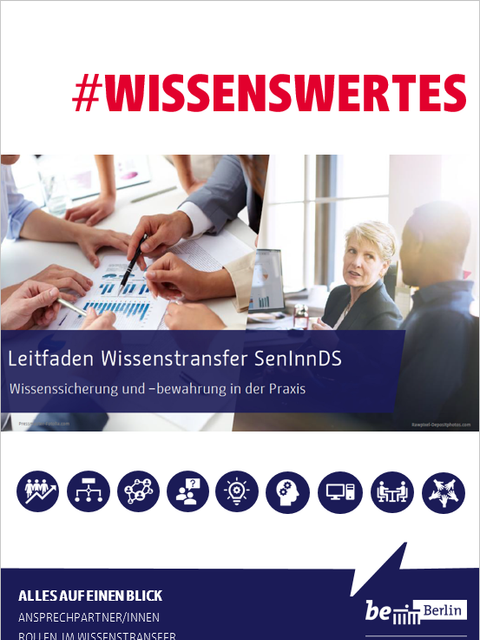 SenInnDS_Cover Leitfaden Wissenstransfer