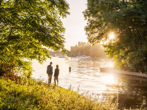 Wuhlemündung in die Spree