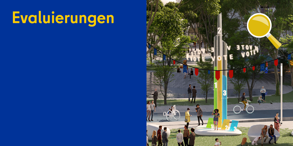 Einen Ausschnitt von einem Bewertungsbarometer