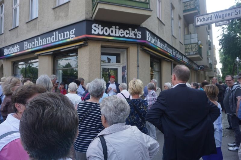 Stodiecks Buchhandlung, Richard-Wagner-Str. 39, Kiezspaziergang 12.05.2018