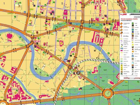 Karte Kinderstadtplan