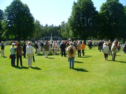 Auf dem Britischen Soldatenfriedhof, Foto: KHMM