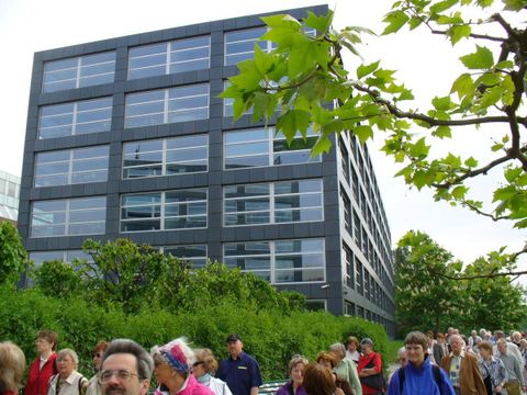 Zwillingsbau von Jürgen Sawade, Carnotstr. 4-7, Foto: KHMM