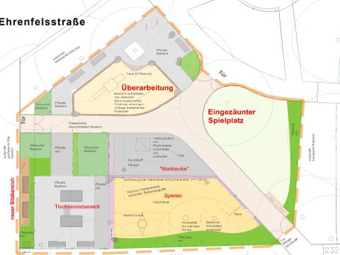 Entwurfsplanung Ehrenfelsstraße