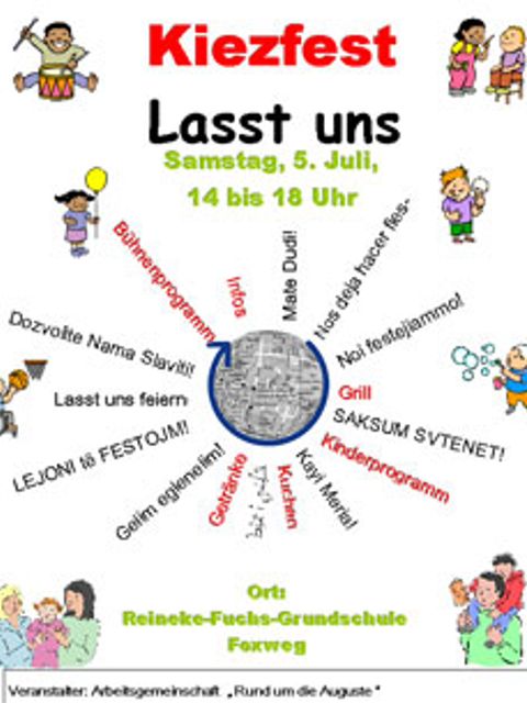 Kiezfest AVA Plakat