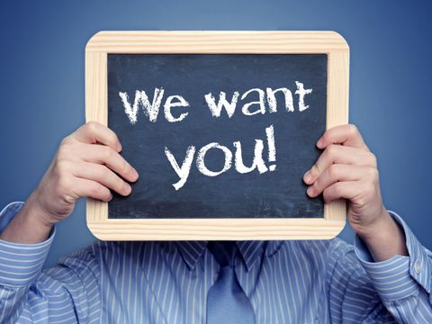 We want You