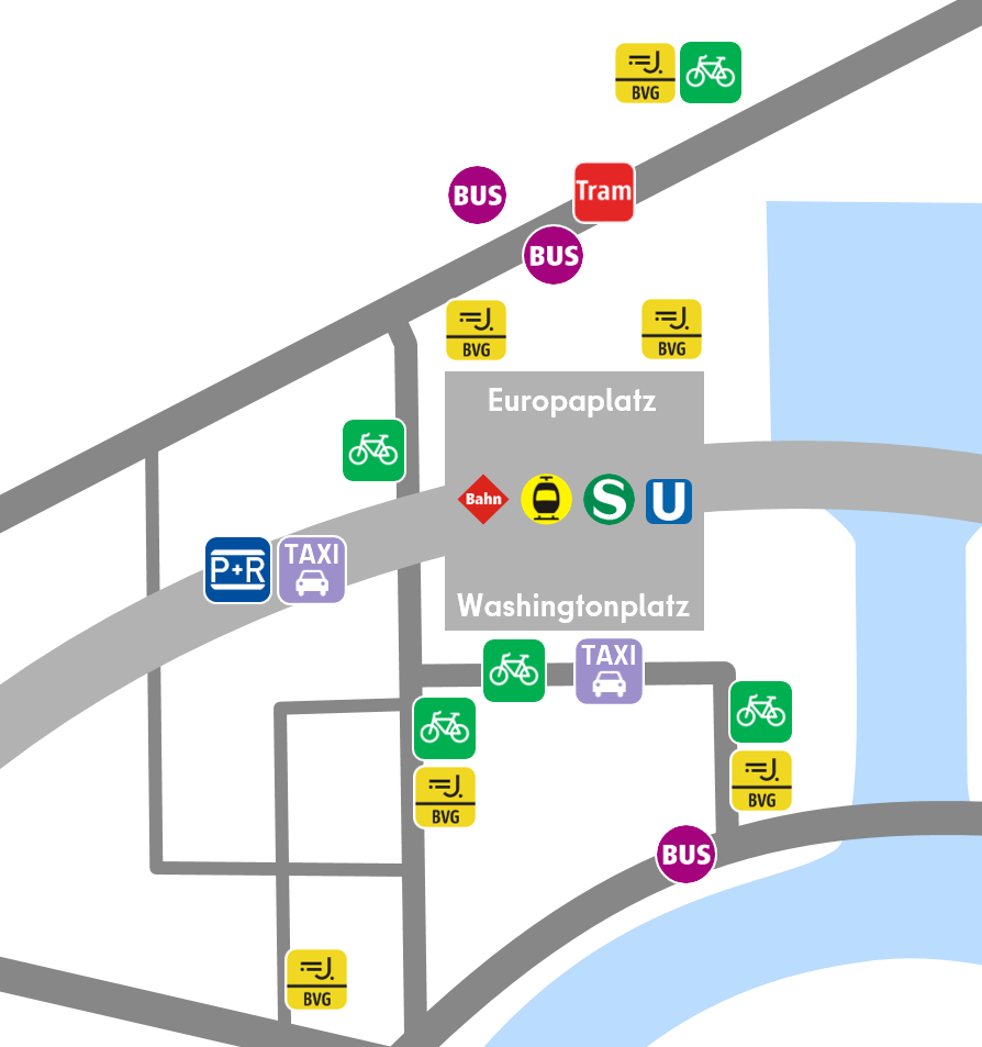 Mobilität am Hauptbahnhof (Bild: SGA BA Mitte)