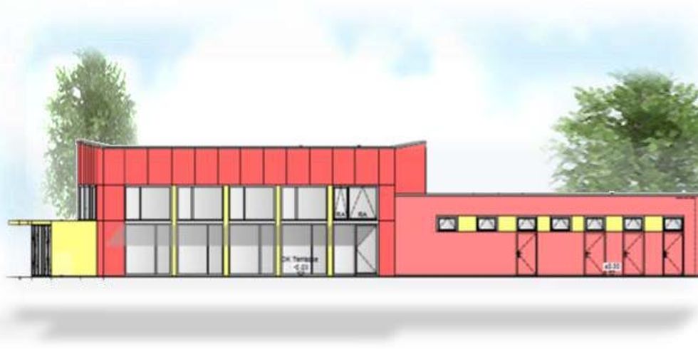Mehrzweckbau für Merian Schule