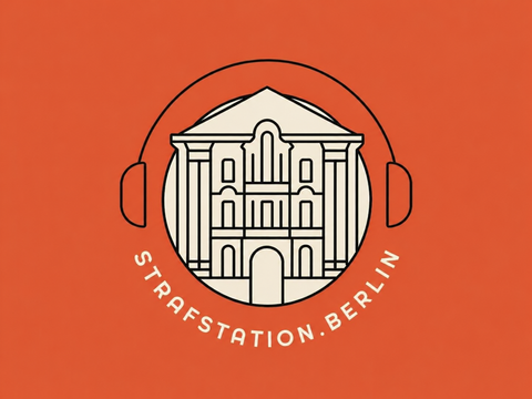 Logo Podcast Strafstation Berlin