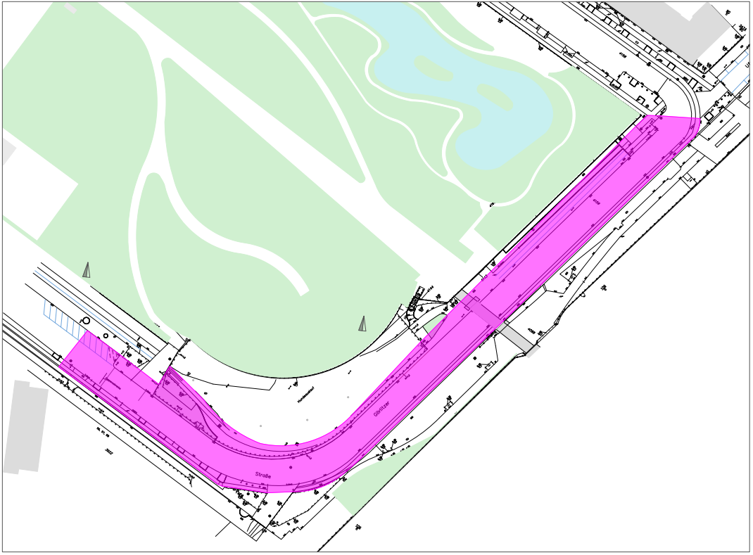 Lageplan Görlitzer Ufer