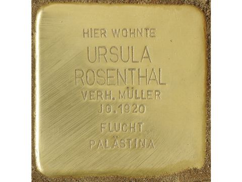 Suarezstr. 21 Ursula Rosenthal