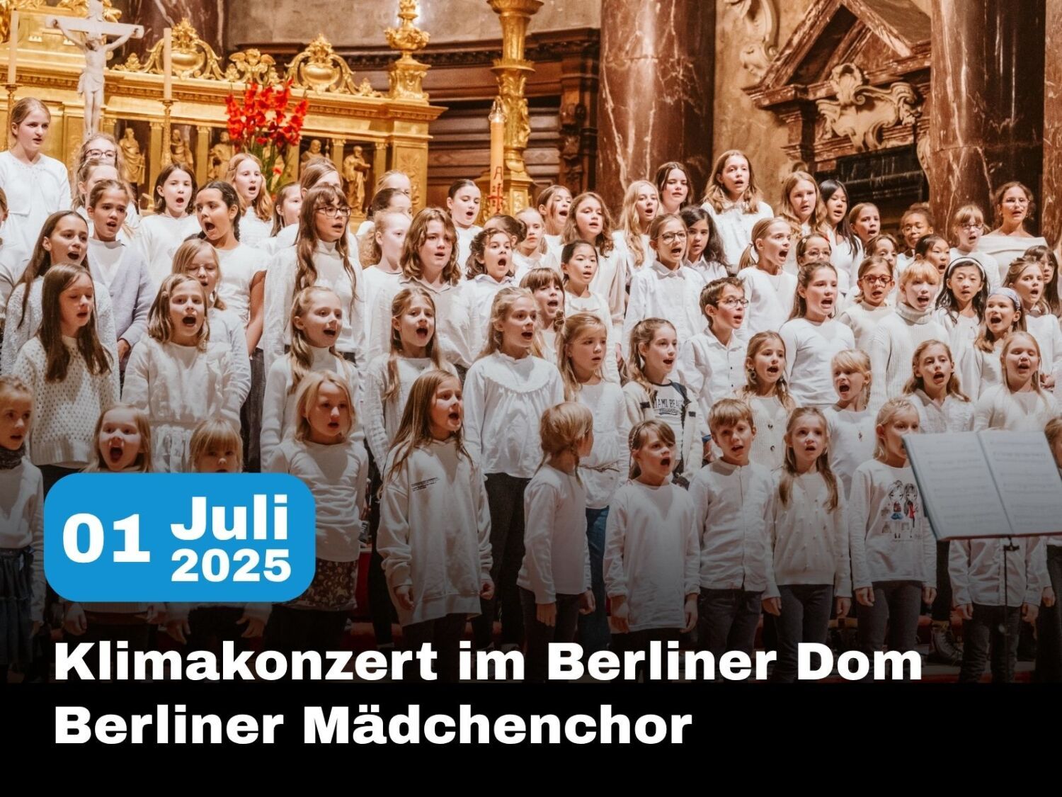 Klimakonzert Berliner Mädchenchor