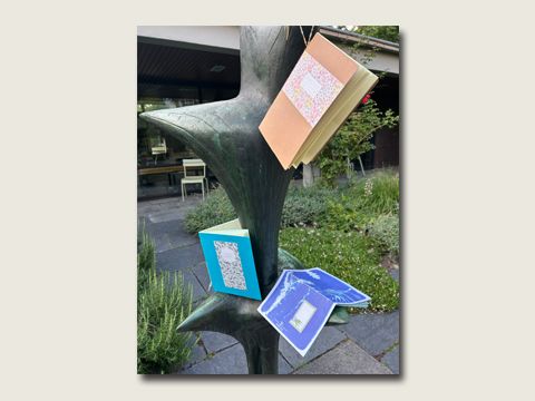 Selbstgemachte Notizbücher
