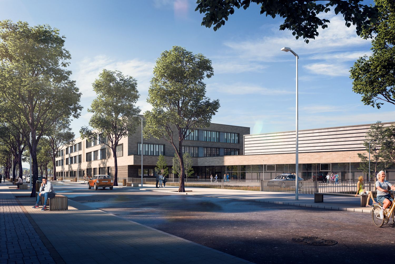 Visualisierung Neubauvorhaben Goltz-/Mertensstraße