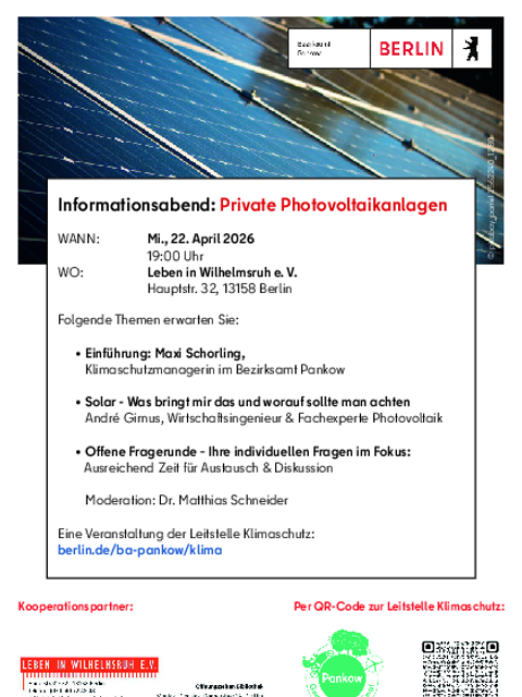 PV Infoabend