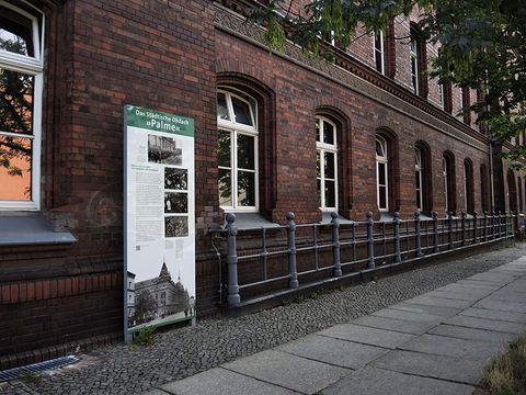 Denkzeichen Obdachlosenasyl "Palme", Foto, 2015
