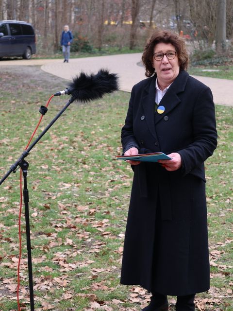 24. Februar 2024: Rede von Bezirksbürgermeisterin Schellenberg