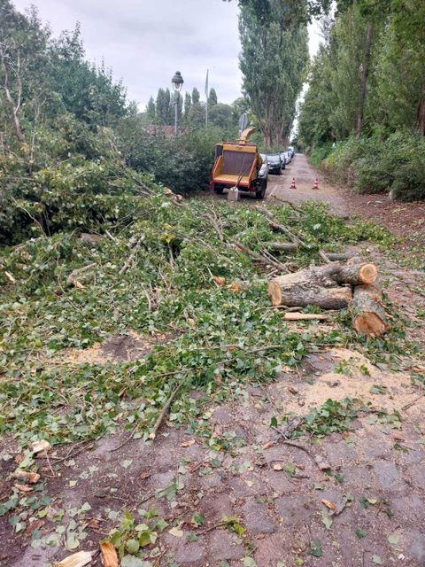 Auch zweieinhalb Monate nach den Stürmen gibt es noch viel Arbeit.