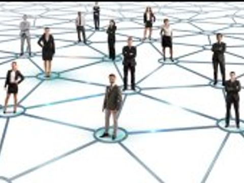 Menschen im Netzwerk