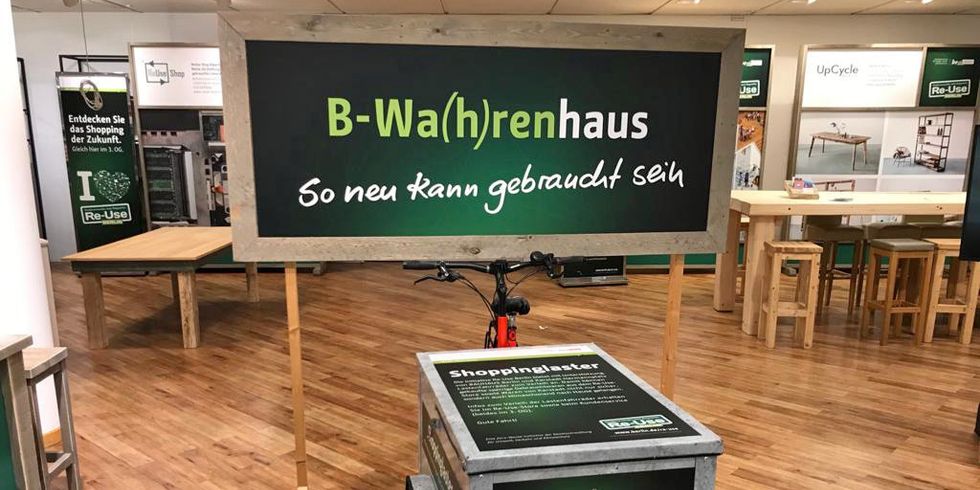 e-Lastenrad im B-Wa(h)renhaus