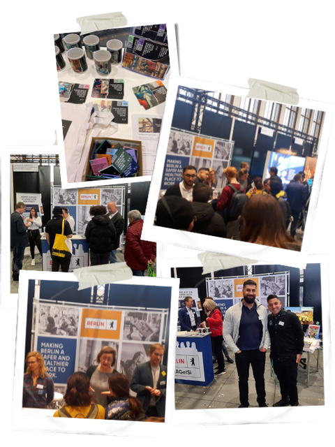 Fotos von der Connecticum 2022 - Messestand, Standbetreuung, Besucherinnen und Besucher.