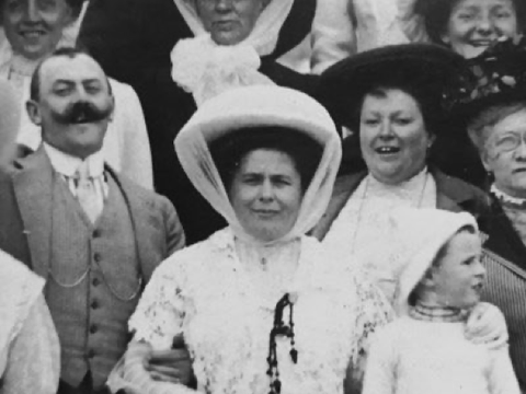 Salo, Meta und Hans Heinz Translateur in Westerland auf Sylt um 1914