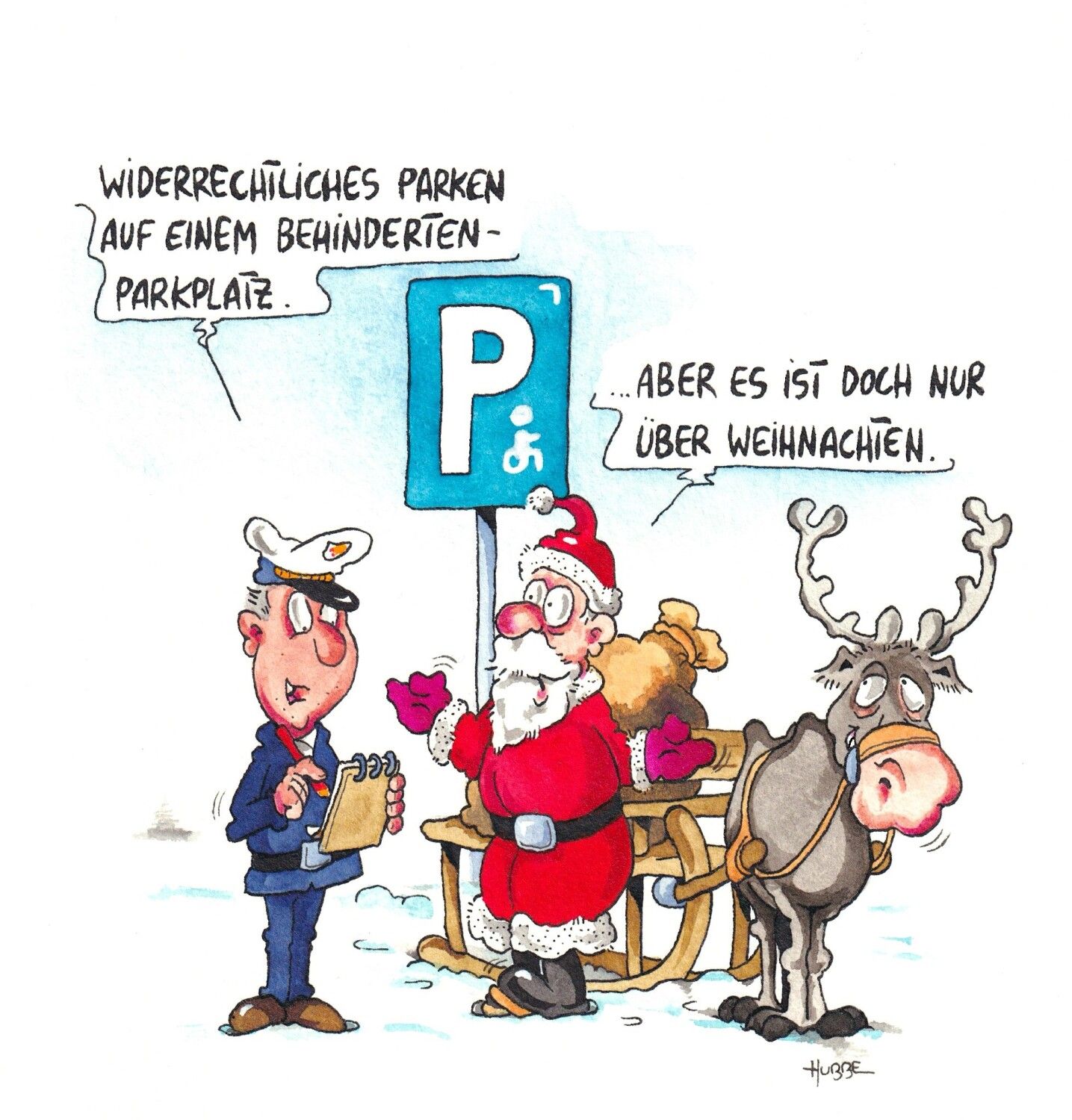 Weihnachtskarte 2022 Vorderseite