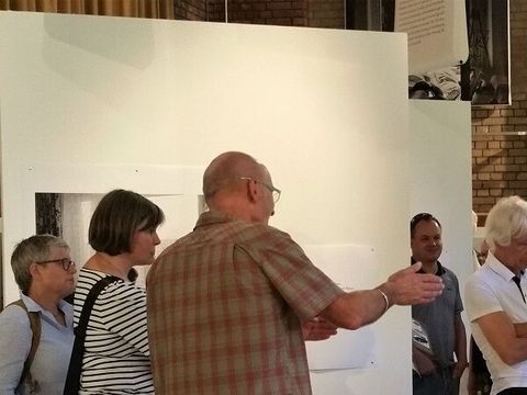 Führung und Gespräch mit Jürgen Hohmuth (Bild: Museum Pankow / Foto: Katrin Klonowski)
