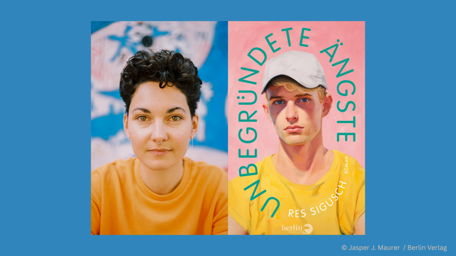 Buchcover und Autor*innenfoto