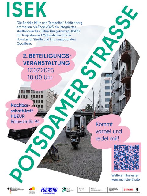 Plakat zur Veranstaltung (Bild: FORWARD Planung und Forschung)