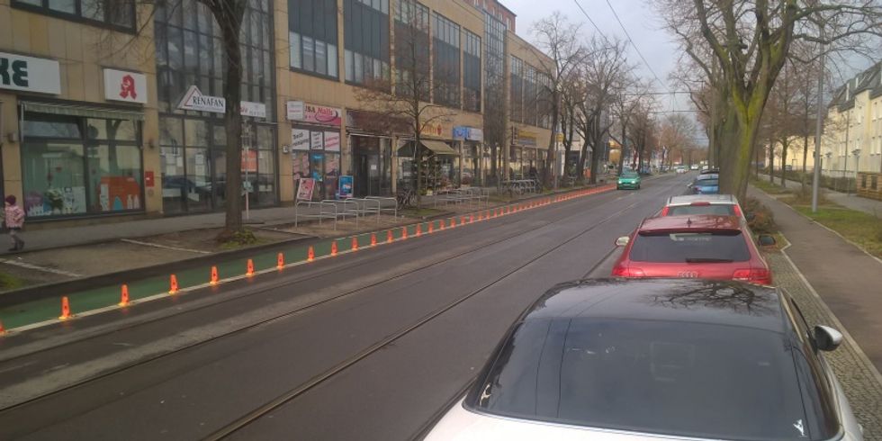 Neue Leitboys in der Wendenschloßstraße