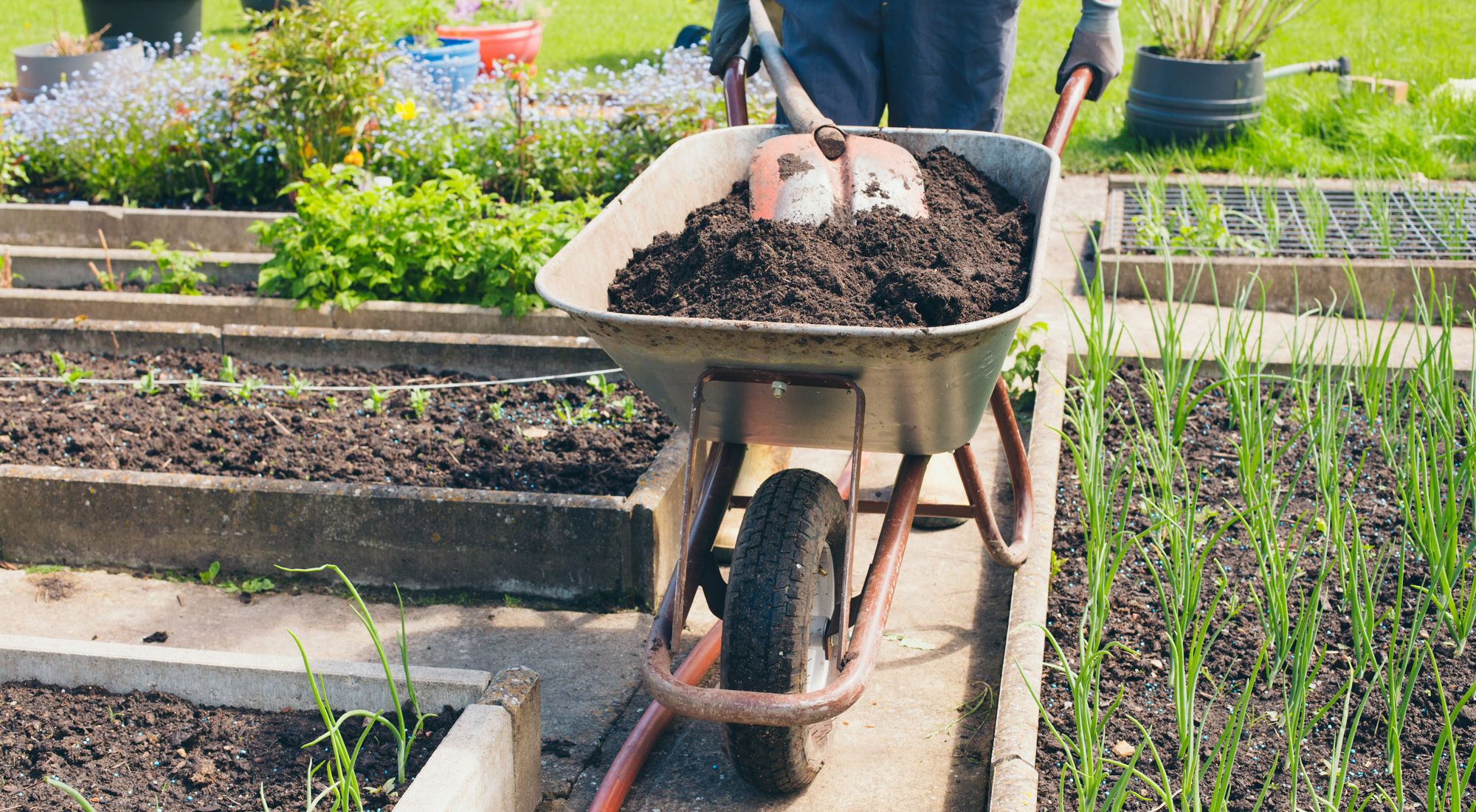Eigener Kompost im Garten