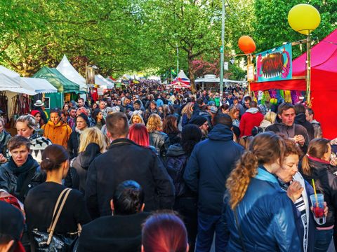 Straßenfest in Berlin-Kreuzberg