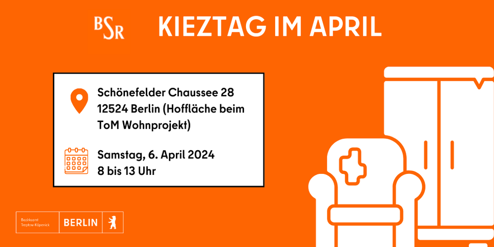 BSR-Kieztage im April 2024