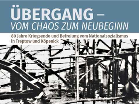 Zerstörte Industrielage, vermutlich EAW Treptow, 1945, Museen Treptow-Köpenick