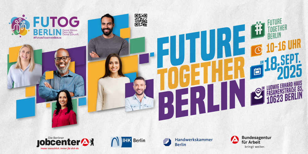 Flyer FuTog Messe Berlin