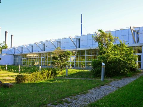 Gretel-Bergmann-Sporthalle, 6.7.2013, Foto: Raimund Müller