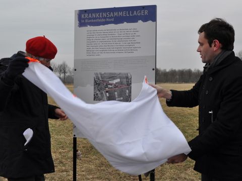 Denkzeicheneinweihung Krankensammellager Blankenfelde