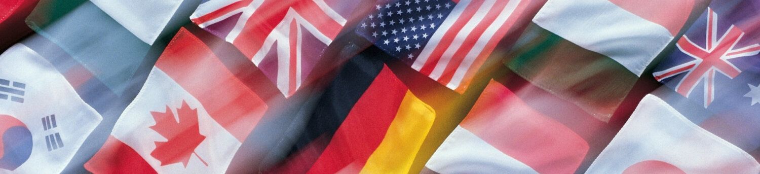 Expolingua online Herbst 2021 - Sprachen, Flaggen