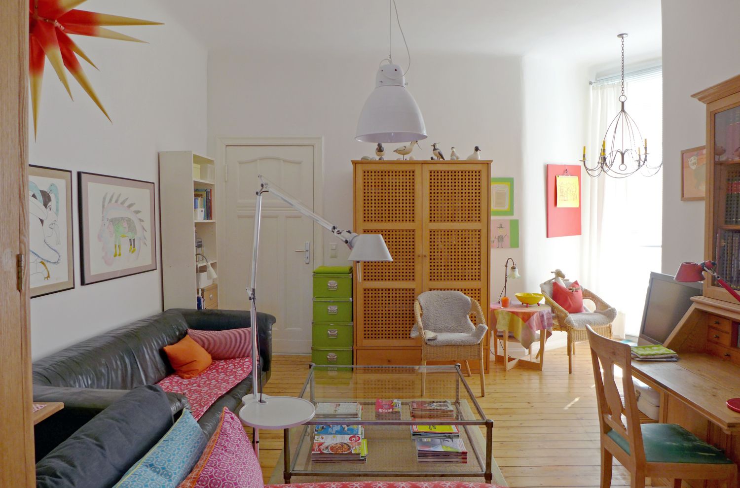 Berliner Zimmer als Wohnzimmer