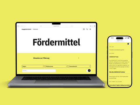 engagiertes.berlin - Fördermittel