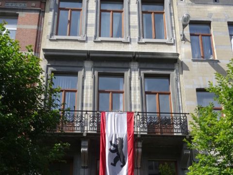 Fasade des Berliner Büros bei der EU