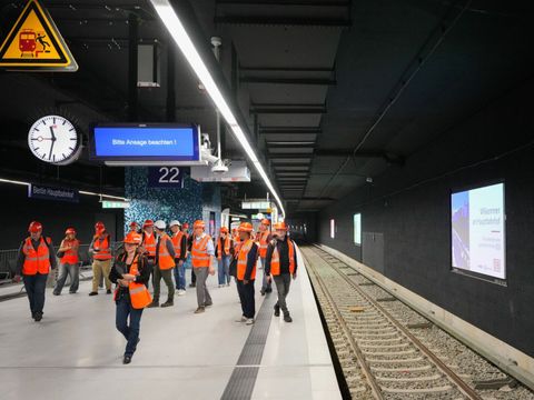 Pressetermin zum Projekt "S21 Berlin"