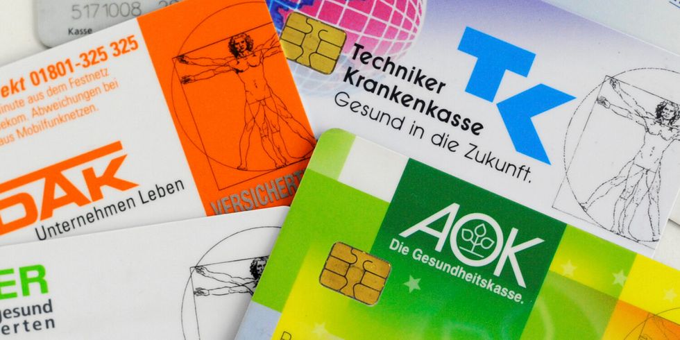 Chip-Karten von gesetzlichen Krankenversicherungen