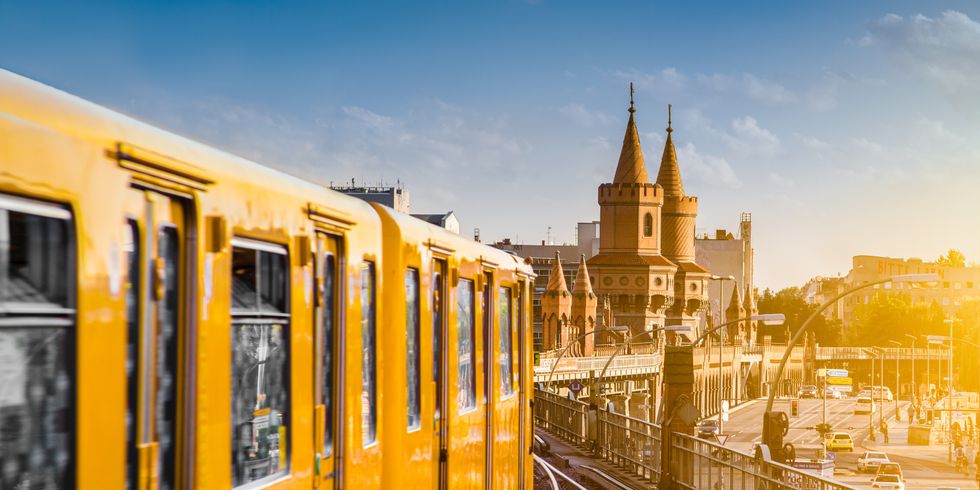 U-Bahn auf der Oberbaumbrücke