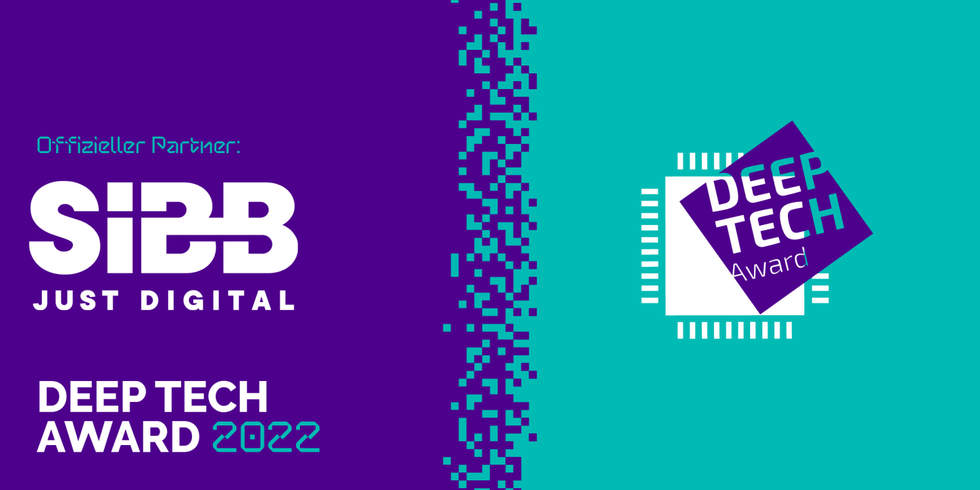 Logo SIBB und Deep Tech Award