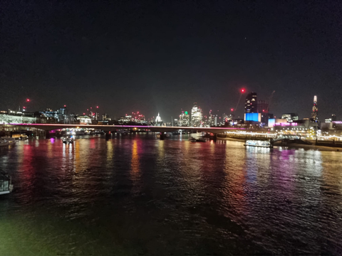 Themse am Abend (Bild: Alexander Diener)