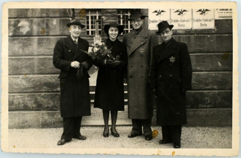 Hochzeitsfoto Hildelotte und Helmut Gerson