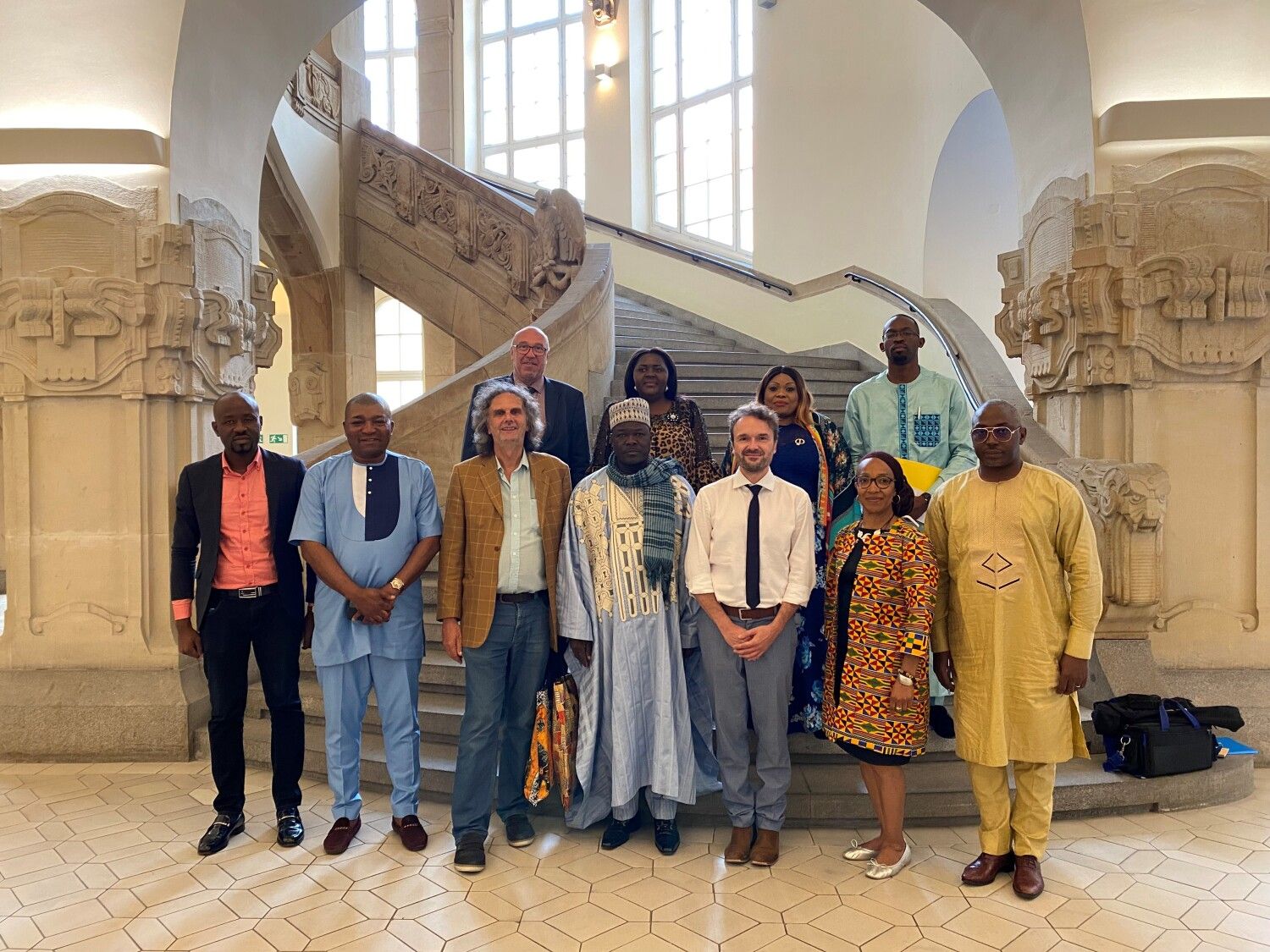 Delegation aus Kamerun
