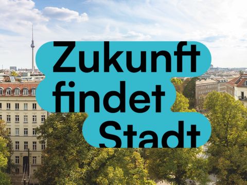 Keyvisual von Zukunft findet Stadt